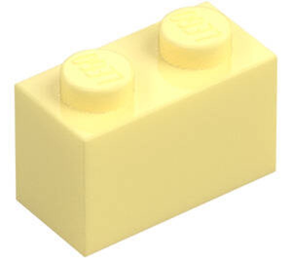 LEGO® 6022083 - BRICK 1X2 - COOL YELLOW