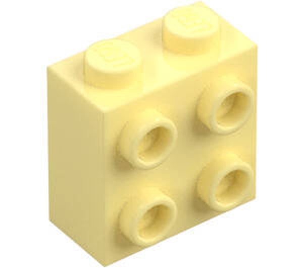 LEGO® 6316264 - BRICK 1X2X1,67 WITH 4 KNOBS - COOL YELLOW