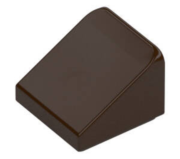 LEGO® 6033014 - SLOPE 1X1X2/3 - DARK BROWN