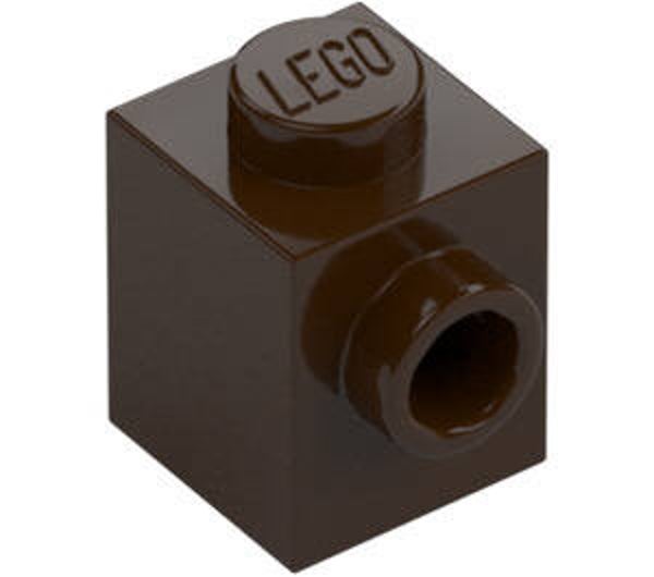 LEGO® 6251021 - BRICK 1X1 WITH 1 KNOB - DARK BROWN