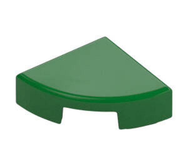 LEGO® 6150607 - 1/4 CIRCLE TILE 1X1 - DARK GREEN