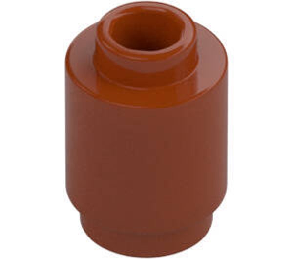 LEGO® 6074890 - BRICK 1X1 ROUND - DARK ORANGE