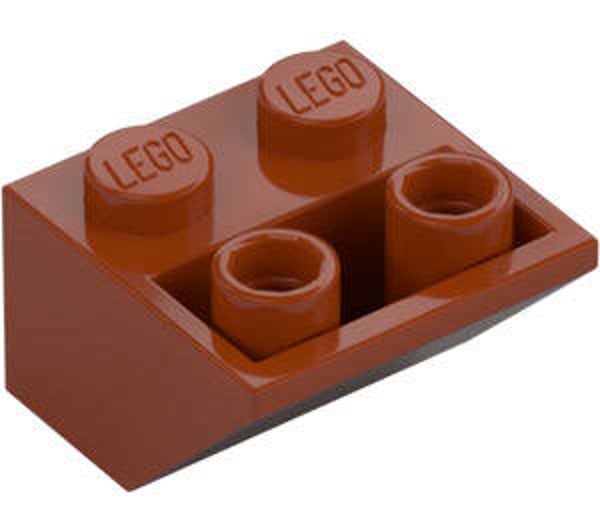LEGO® 6187575 - SLOPE 2X2, 45°, INVERTED - DARK ORANGE