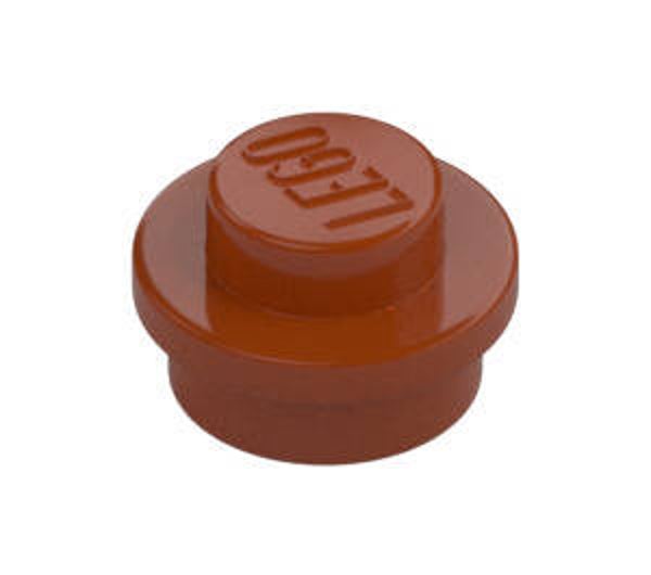 LEGO® 6315782 - ROUND PLATE 1X1 - DARK ORANGE