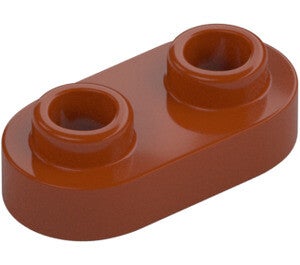 LEGO® 6369194 - ROUND PLATE 1X2 - DARK ORANGE