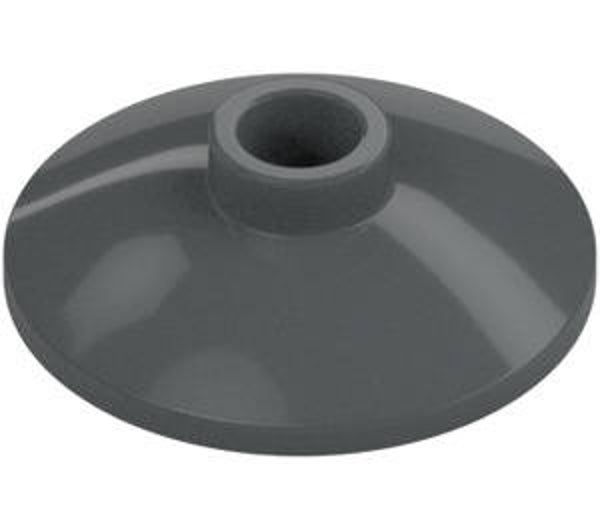 LEGO® 4211010 - DISH Ø16 - DARK STONE GRAY