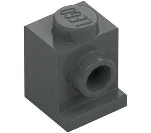 LEGO® 4211044 - ANGULAR BRICK 1X1 - DARK STONE GRAY