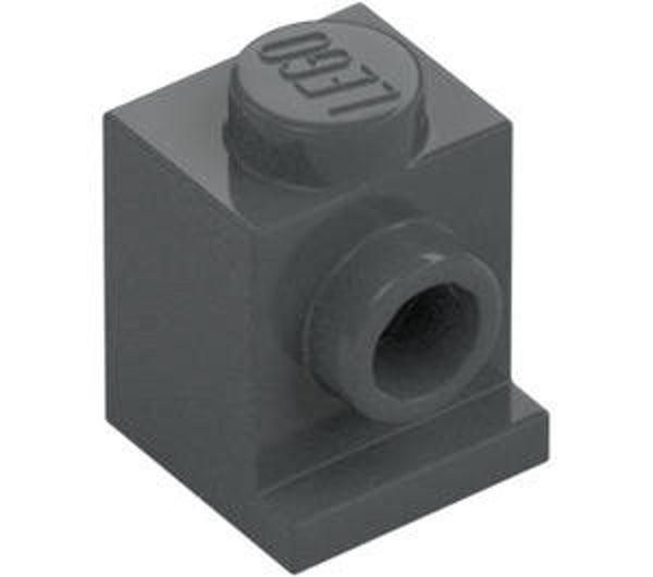 LEGO® 4211044 - ANGULAR BRICK 1X1 - DARK STONE GRAY