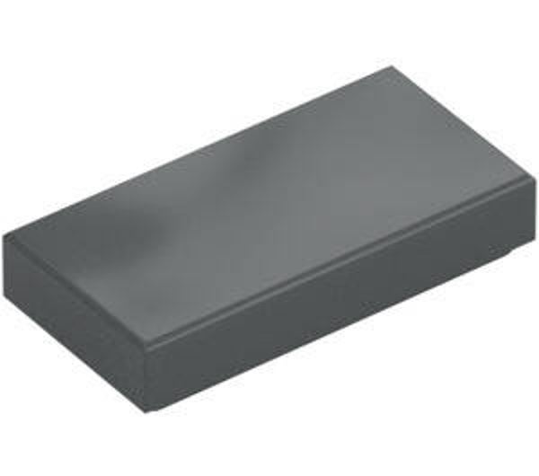LEGO® 4211052 - TILE 1X2 - DARK STONE GRAY