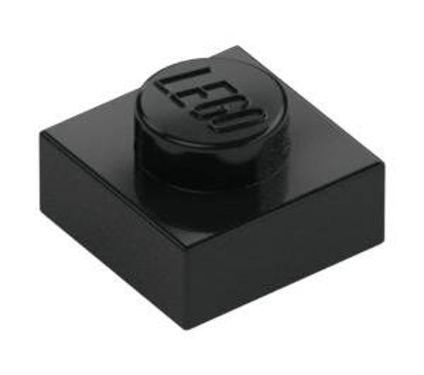 LEGO® 302426 - PLATE 1X1 - BLACK