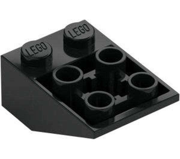 LEGO® 374726 - SLOPE 2X, 25°, INVERTED - BLACK