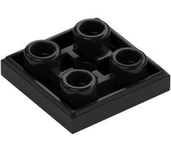 LEGO® 6013867 - TILE 2X2 INVERTED - BLACK