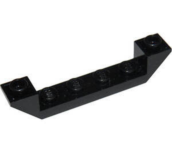 LEGO® 6064228 - SLOPE 1X6, 45° INVERTED - BLACK