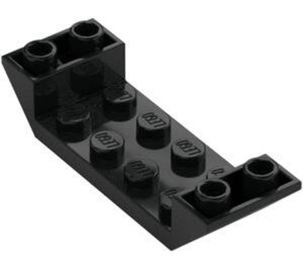 LEGO® 6131571 - SLOPE 2X6, 45° INVERTED - BLACK