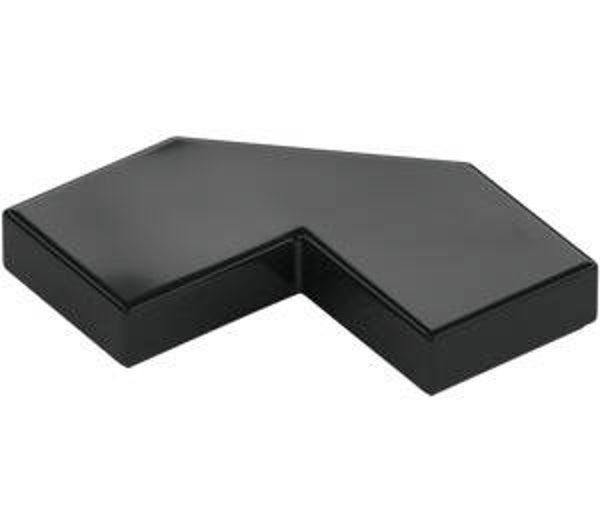 LEGO® 6166859 - TILE 2X2, 90° WITH 45° CUT - BLACK