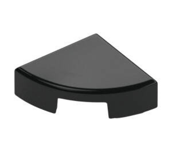 LEGO® 6172383 - 1/4 CIRCLE TILE 1X1 - BLACK