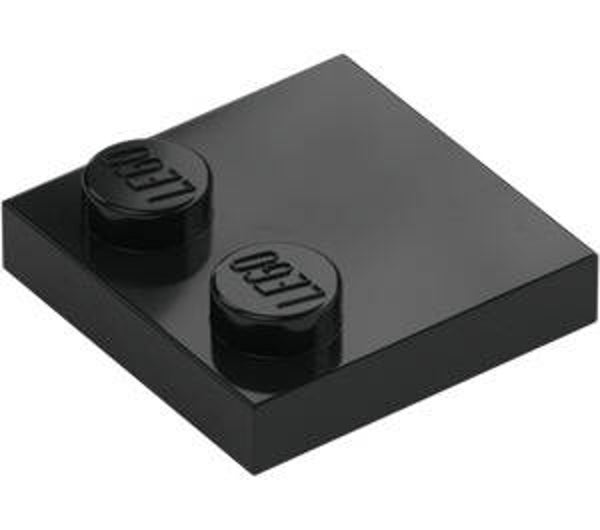 LEGO® 6192346 - PLATE 2X2 WITH TWO STUDS - BLACK