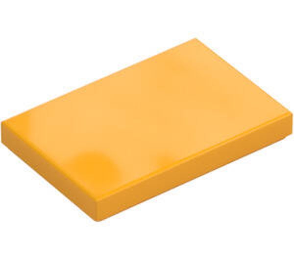 LEGO® 6286881 - TILE 2X3 - FLAME YELLOWISH ORANGE
