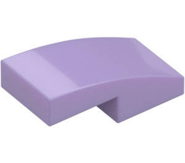 LEGO® 6097647 - PLATE 1X2X2/3 WITH BOW - LAVENDER
