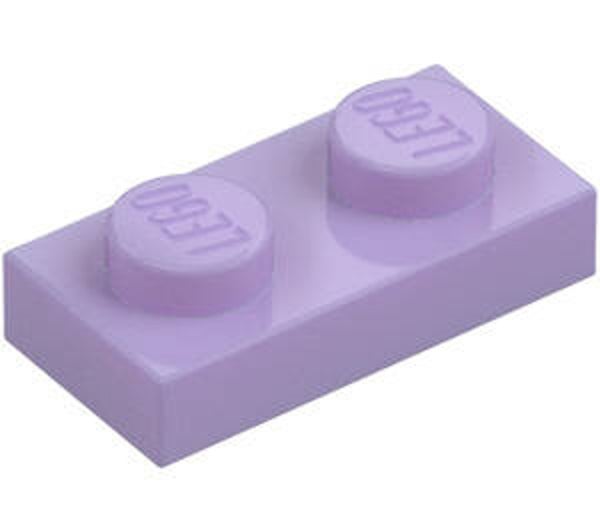 LEGO® 6099190 - PLATE 1X2 - LAVENDER