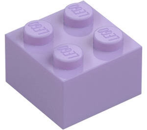 LEGO® 6099349 - BRICK 2X2 - LAVENDER