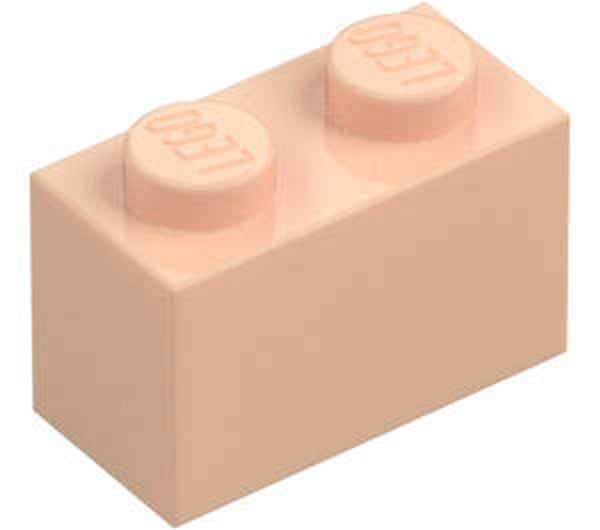 LEGO® 6369189 - BRICK 1X2 - LIGHT NOUGAT