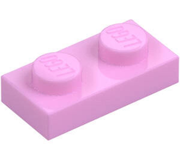 LEGO® 4654128 - PLATE 1X2 - LIGHT PURPLE