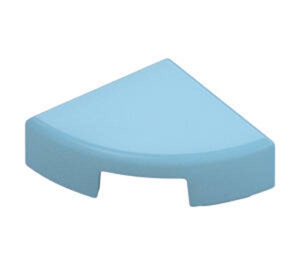 LEGO® 6150307 - 1/4 CIRCLE TILE 1X1 - MEDIUM AZUR