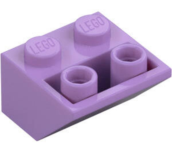 LEGO® 6223452 - SLOPE 2X2, 45°, INVERTED - MEDIUM LAVENDER