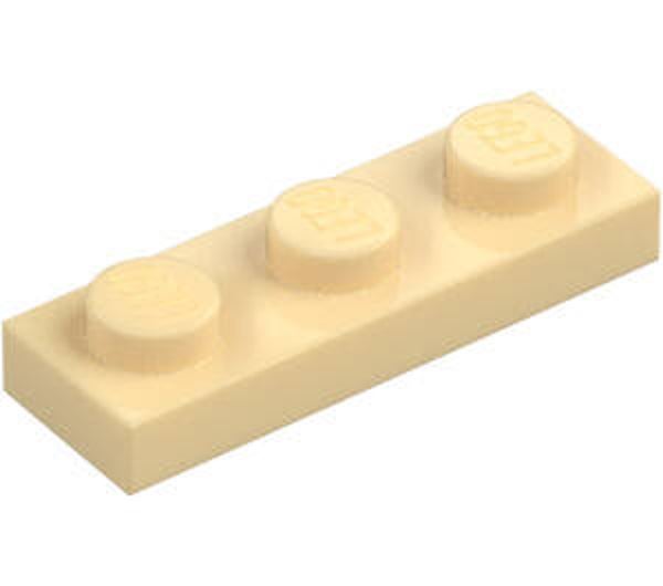 LEGO® 362305 - PLATE 1X3 - BRICK YELLOW