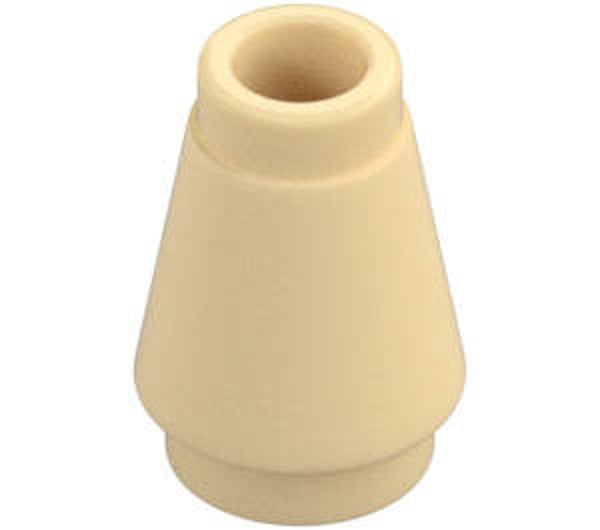 LEGO® 4529237 - CONE SMALL 1X1 - BRICK YELLOW