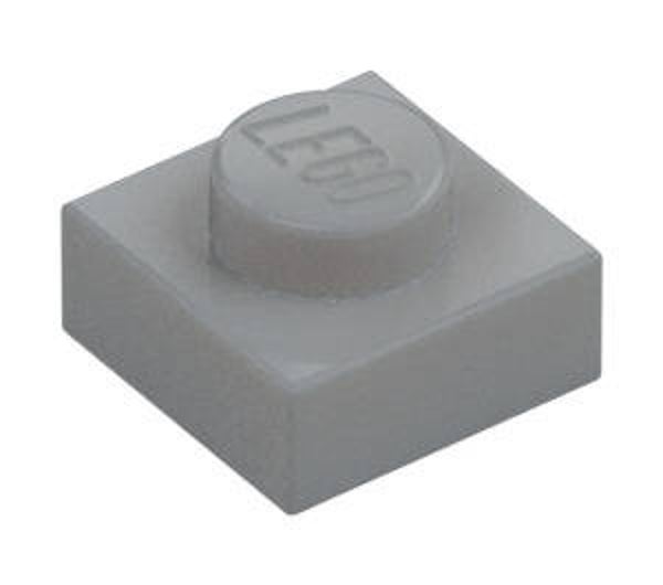 LEGO® 4211399 - PLATE 1X1 - MEDIUM STONE GRAY