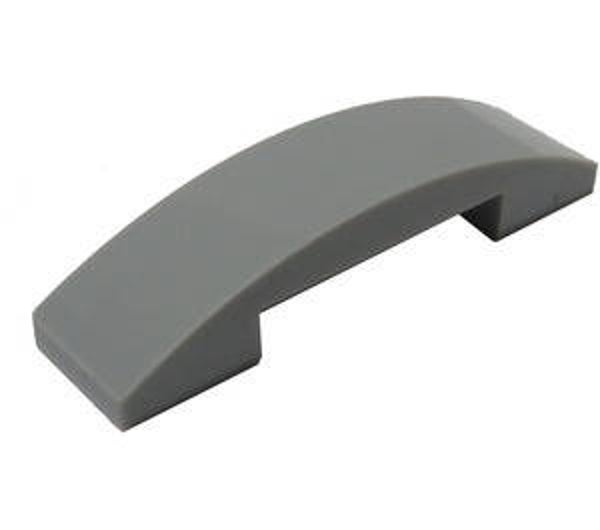 LEGO® 4622803 - PLATE 1X4X2/3 WITH BOW - MEDIUM STONE GRAY