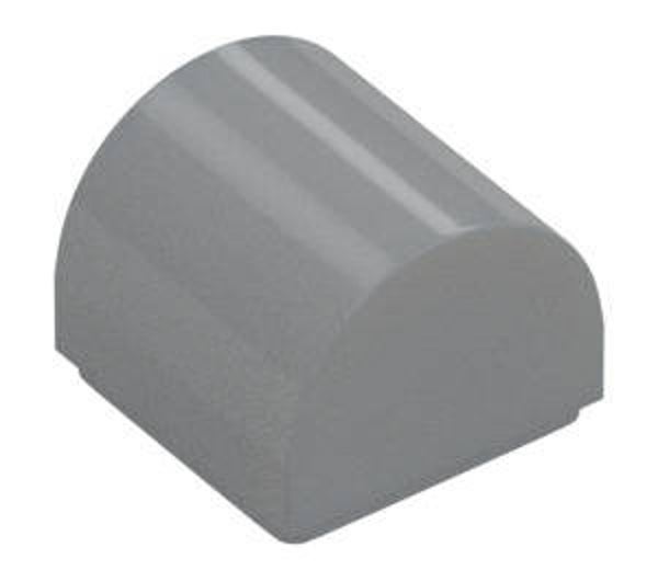 LEGO® 6262085 - PLATE 1X1X2/3 WITH OUTSIDE BOW - MEDIUM STONE GRAY