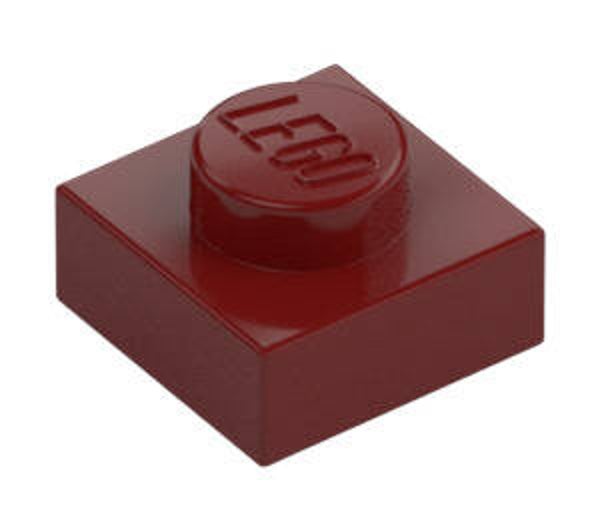 LEGO® 4183901 - PLATE 1X1 - NEW DARK RED