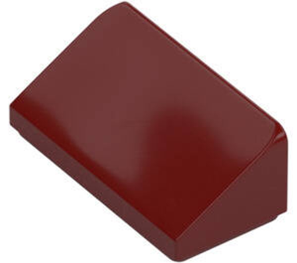 LEGO® 6083977 - SLOPE 1X2, 31° - NEW DARK RED
