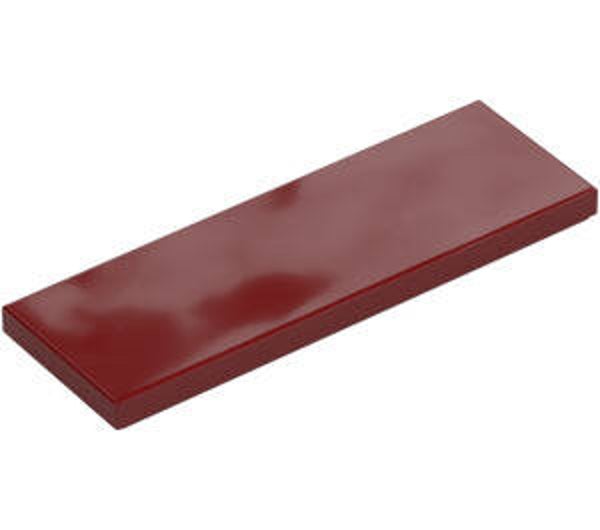 LEGO® 6335319 - TILE 2X6 - NEW DARK RED