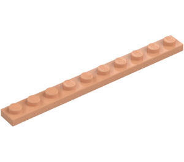 LEGO® 6286497 - PLATE 1X10 - NOUGAT