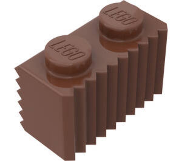 LEGO® 4223303 - PROFIL BRICK 1X2 - REDDISH BROWN
