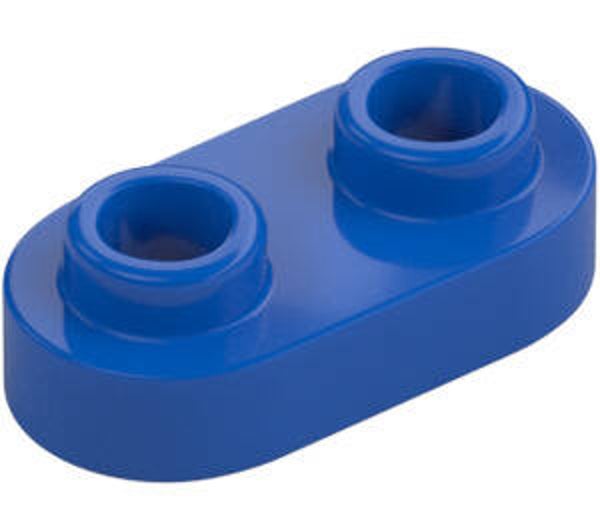 LEGO® 6315482 - ROUND PLATE 1X2 - BRIGHT BLUE