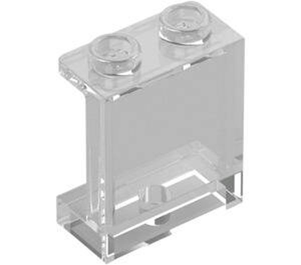 LEGO® 6253231 - WALL 1X2X2 - TRANSPARENT