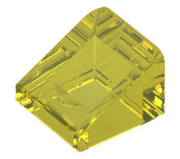 LEGO® 4260942 - SLOPE 1X1X2/3 - TRANSPARENT YELLOW
