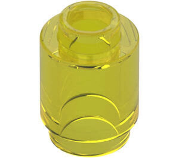 LEGO® 6238674 - BRICK 1X1 ROUND - TRANSPARENT YELLOW