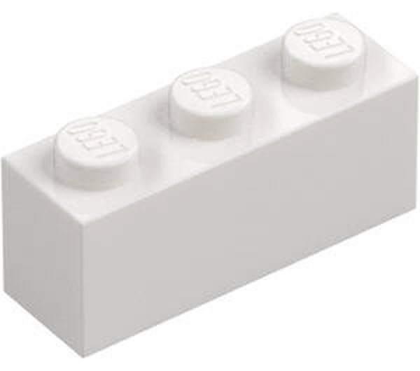 LEGO® 362201 - BRICK 1X3 - WHITE