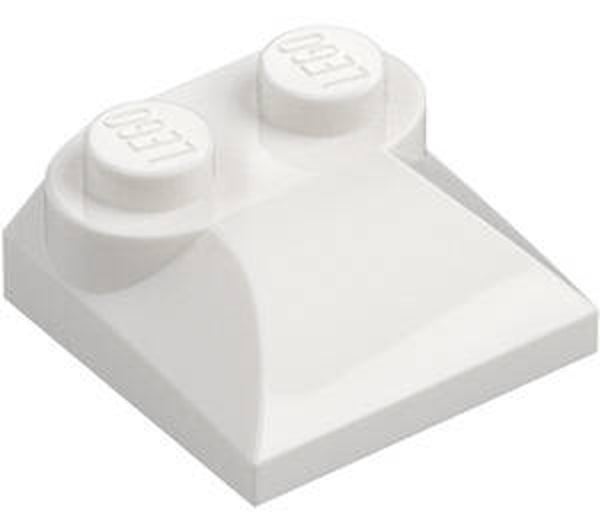 LEGO® 4494474 - PLATE 2X2 WITH BOWS - WHITE