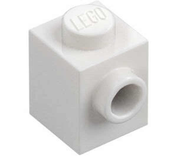 LEGO® 4558952 - BRICK 1X1 WITH 1 KNOB - WHITE