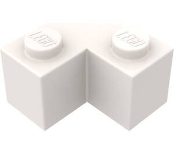 LEGO® 6137926 - BRICK 2X2 WITH ANGLE 45° - WHITE