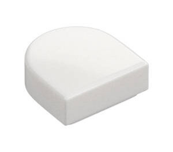LEGO® 6250591 - 1/2 CIRCLE TILE 1X1 - WHITE