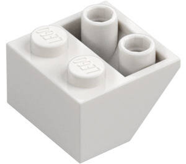 LEGO® 6366391 - SLOPE 2X2, 45°, INVERTED - WHITE