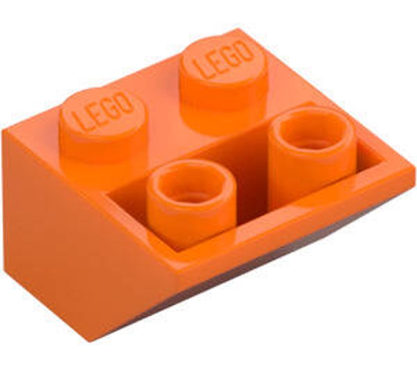 LEGO® 4118829 - SLOPE 2X2, 45°, INVERTED - BRIGHT ORANGE